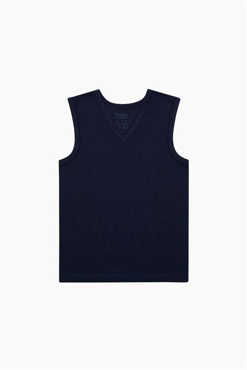 Boys Lycra V-Neck Vest 6