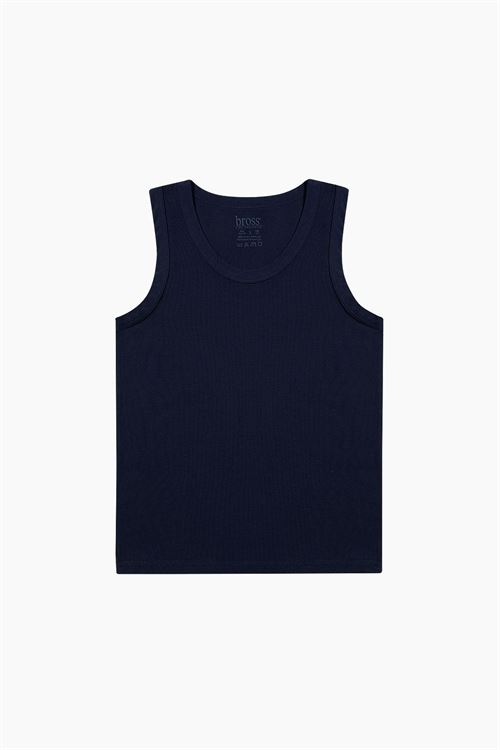 Boys Lycra Crew-Neck Vest 6