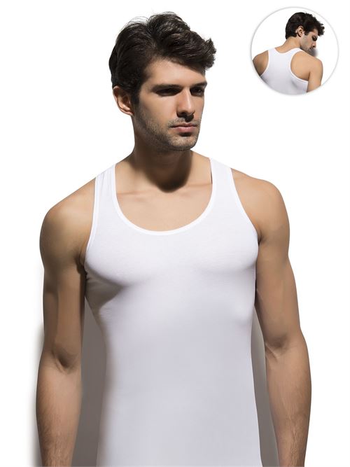 Men Lycra Sports Vest 6