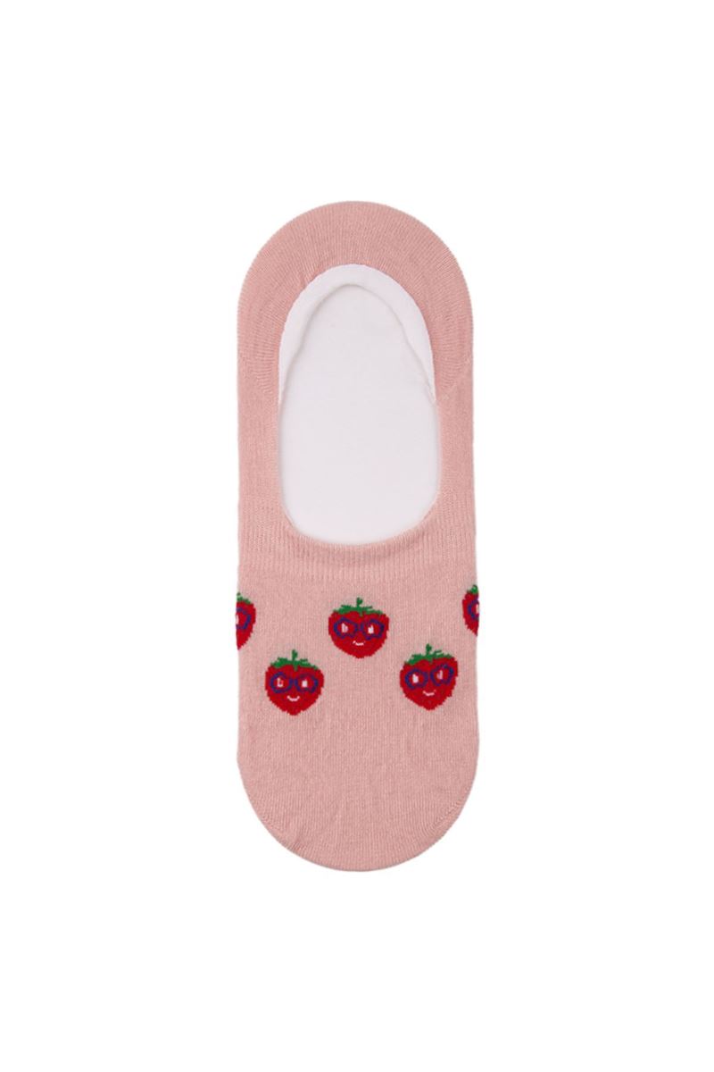 BROSS WOMEN FRUIT NO-SHOW SOCKS ASORTY