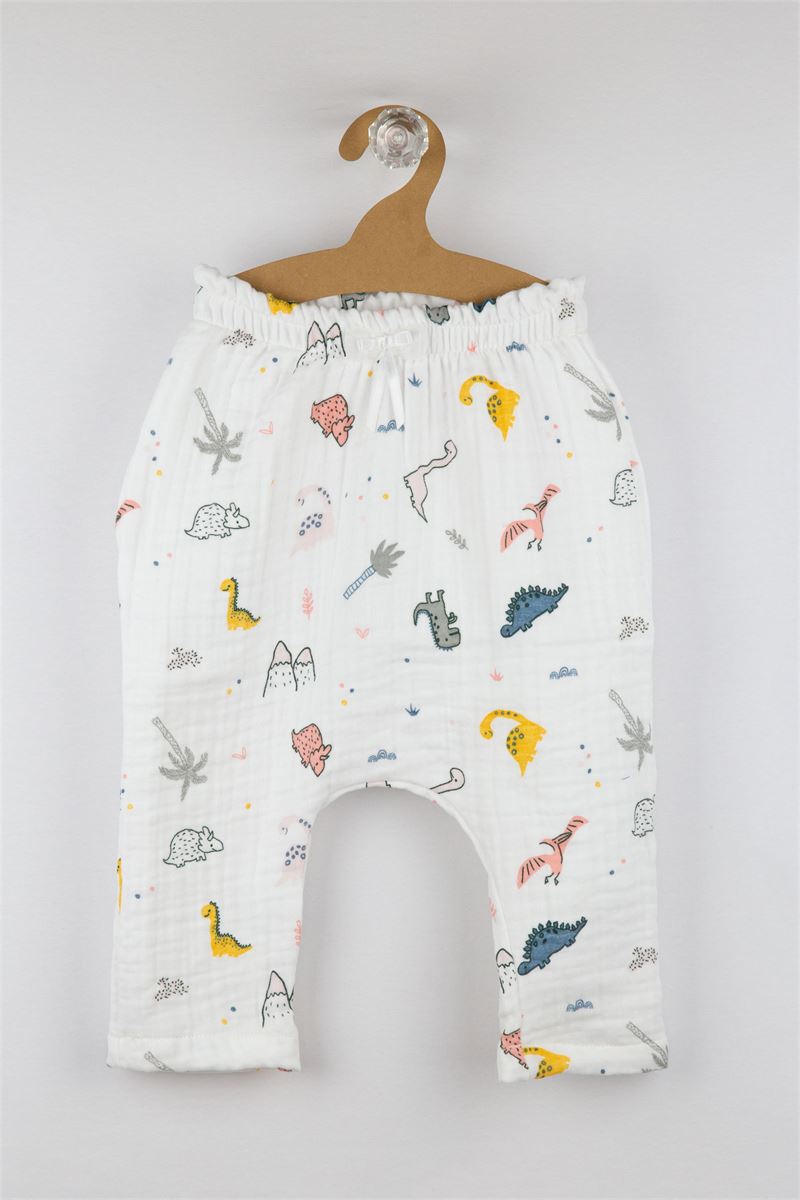 BONDILOLLY BABY 100% COTTON MUSLIN PANTS 