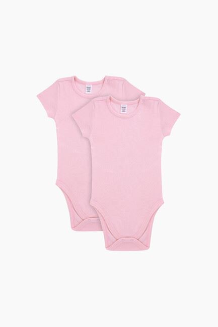 Organic Half Sleeve Babies  Body With Snap Crotch 6