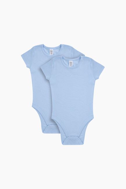 Organic Half Sleeve Babies  Body With Snap Crotch 6