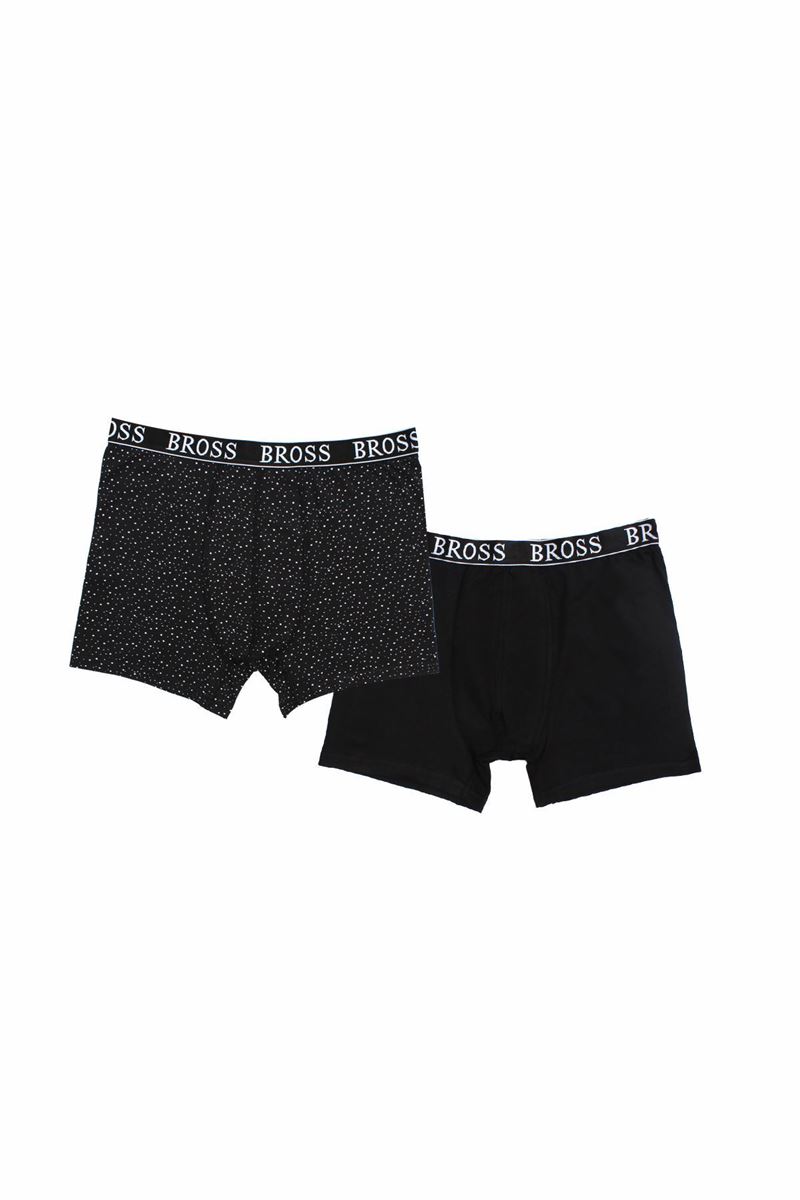 BROSS 'MODAL MEN’S BOXER BLACK