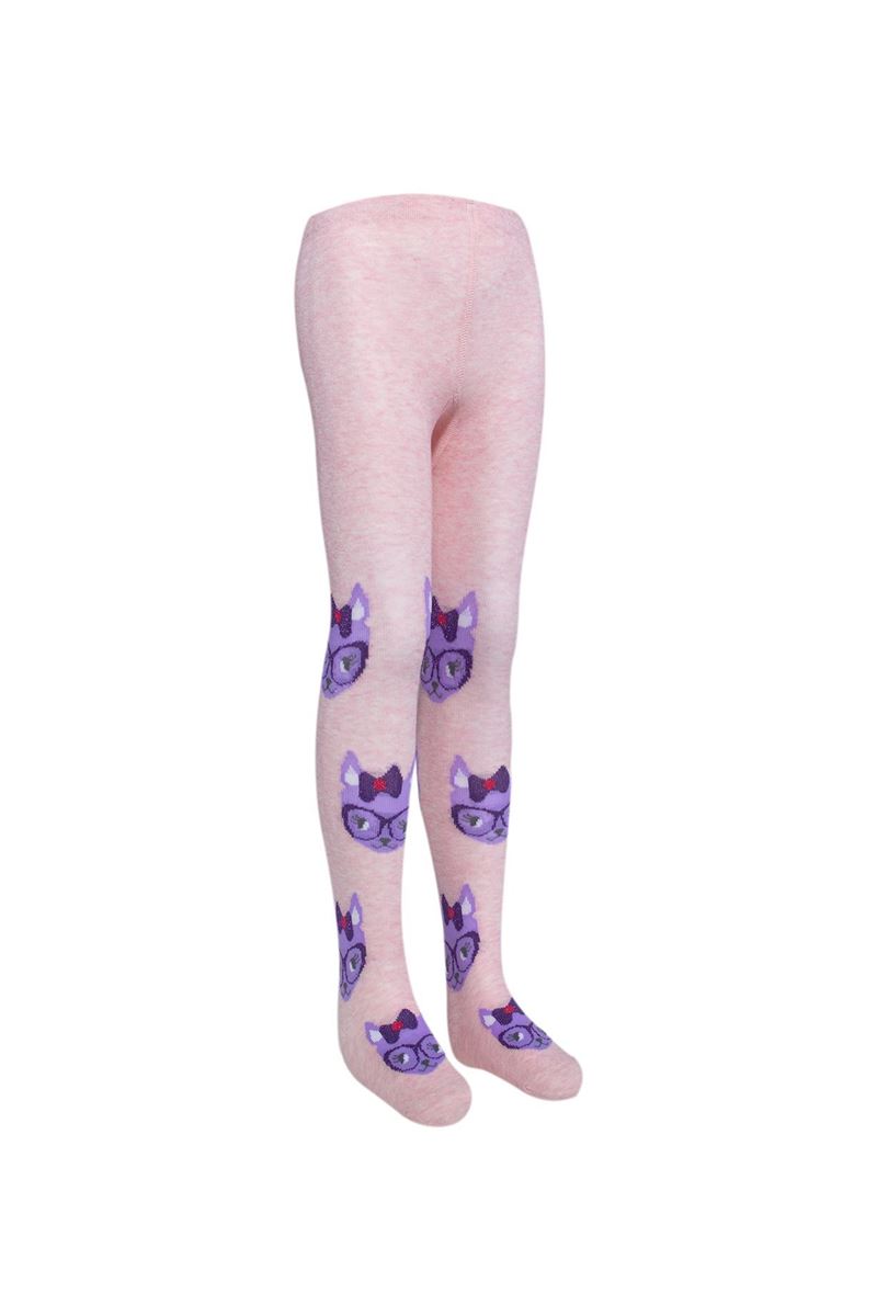 BROSS CAT PATTERNED GIRLS  TIGHTS ASORTY