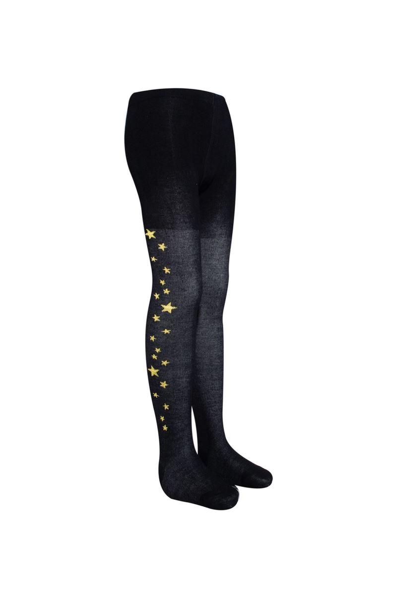 BROSS STAR PATTERNED GIRLS  BAMBOO TIGHTS ASORTY