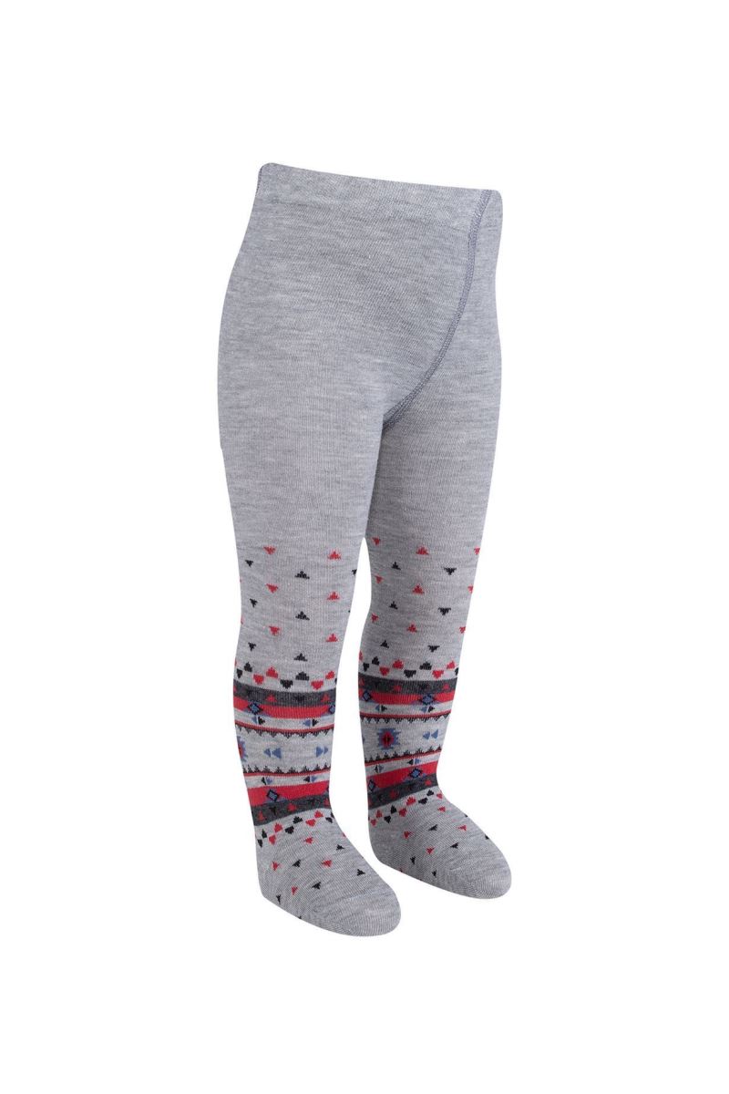 BROSS RUG PATTERNED BABY BOYS  TIGHTS ASORTY