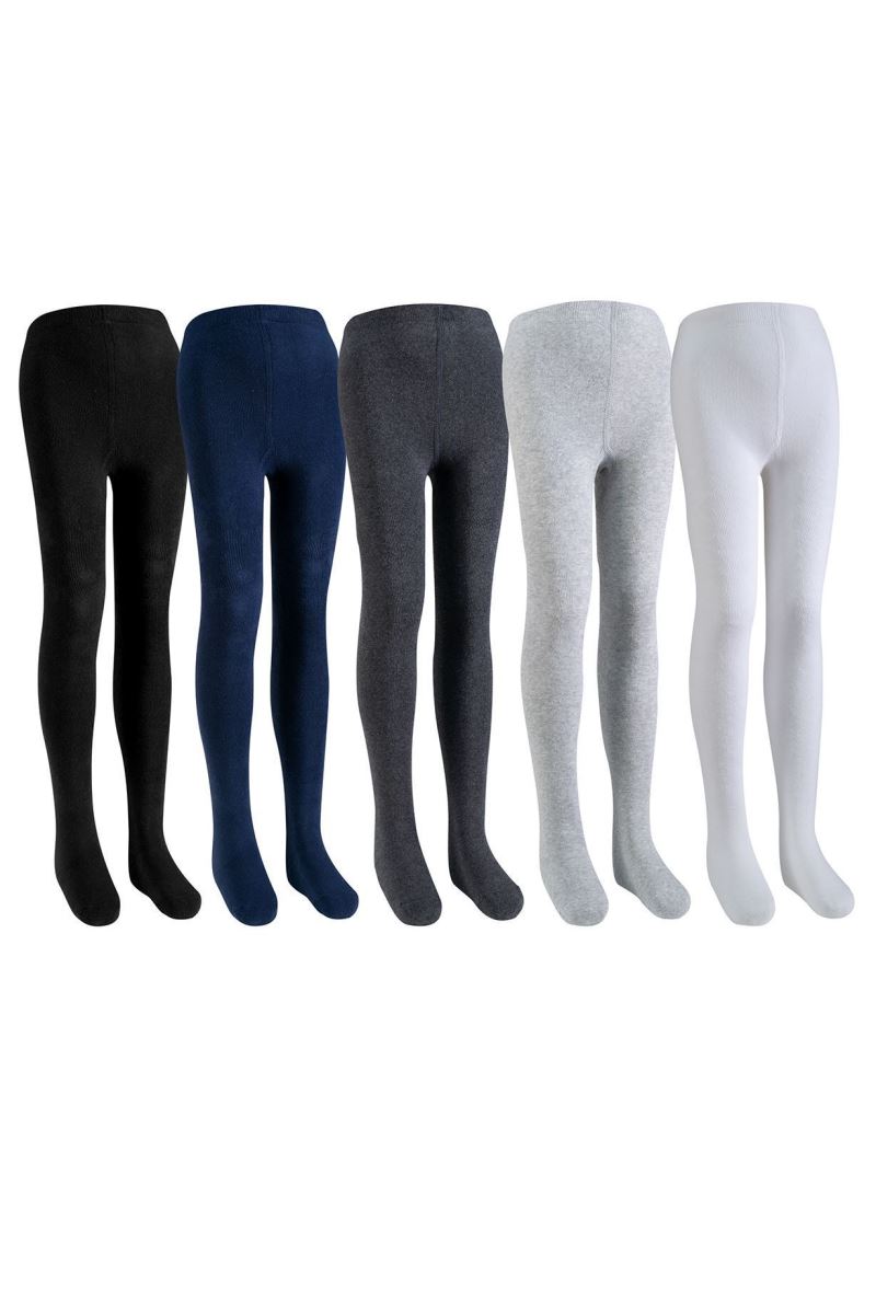 BROSS SIMPLE KIDS  TERRY TIGHTS NAVY BLUE
