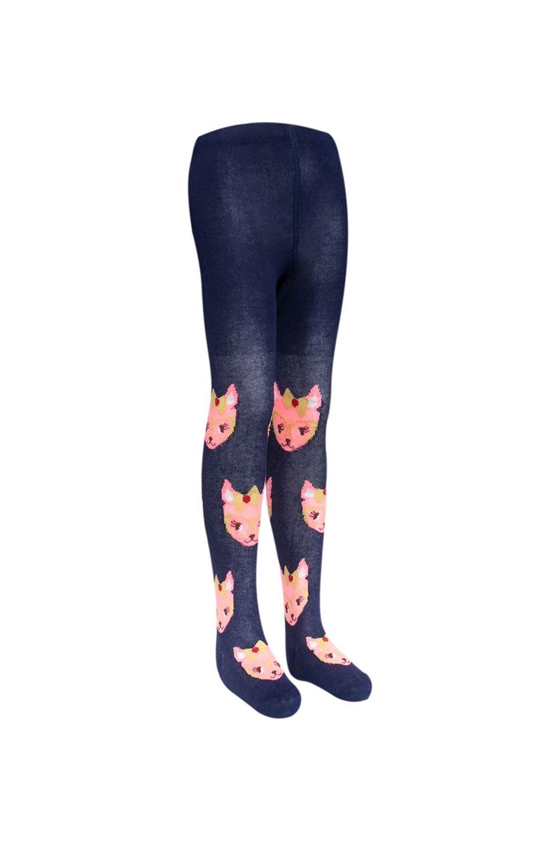 BROSS CAT PATTERNED GIRLS  TIGHTS ASORTY