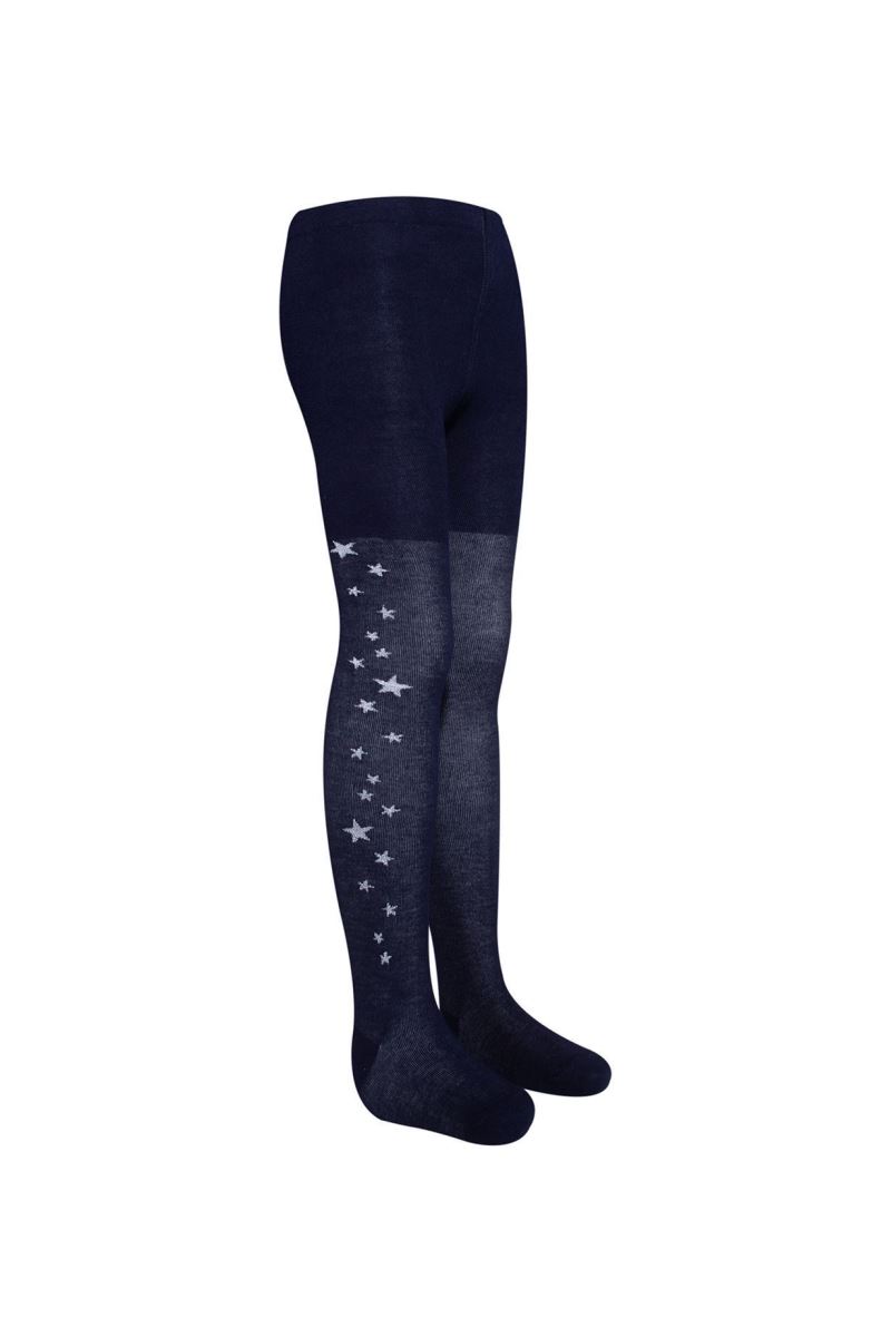 BROSS STAR PATTERNED GIRLS  BAMBOO TIGHTS ASORTY