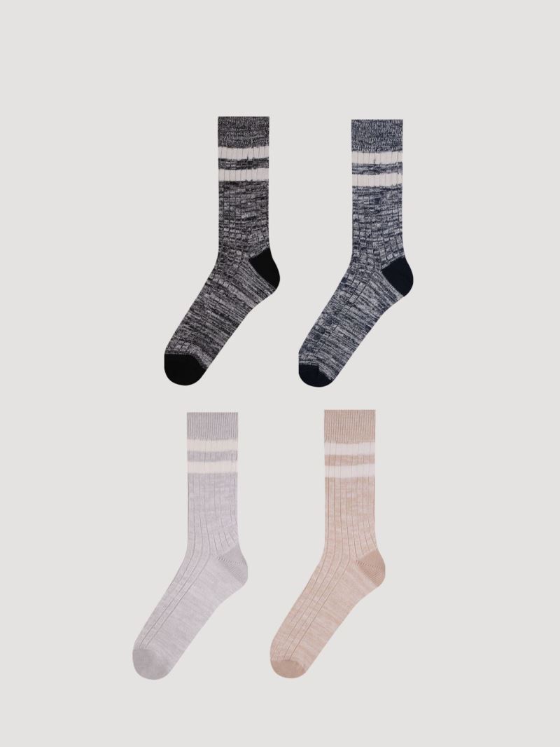 BROSS RING PATTERNED MEN S SOCKS ASORTY