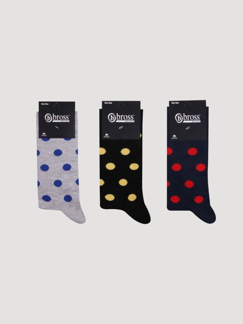 BROSS POINT PATTERNED MEN S SOCKS ASORTY