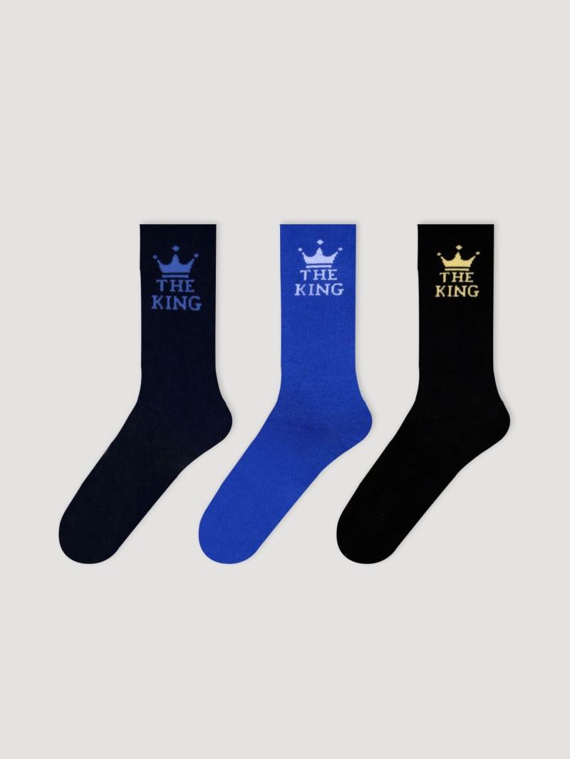 BROSS KING WRITTEN MEN S SOCKS ASORTY