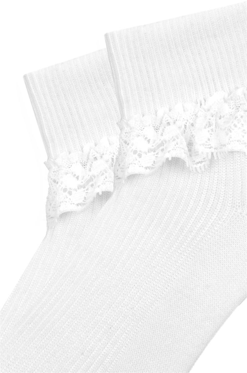 BROSS LACEY DERBY PATTERNED BABY GIRLS  SOCKS ASORTY