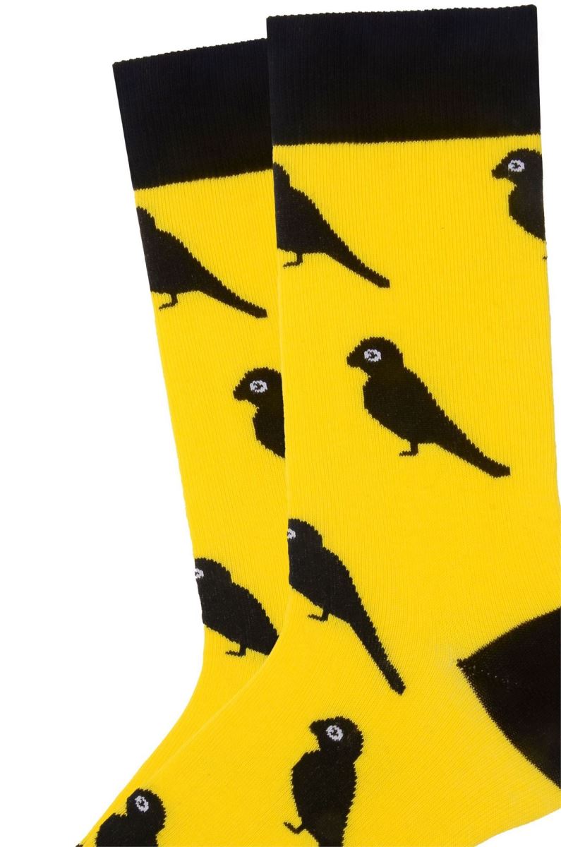 BROSS BIRD PATTERNED MEN S SOCKS ASORTY