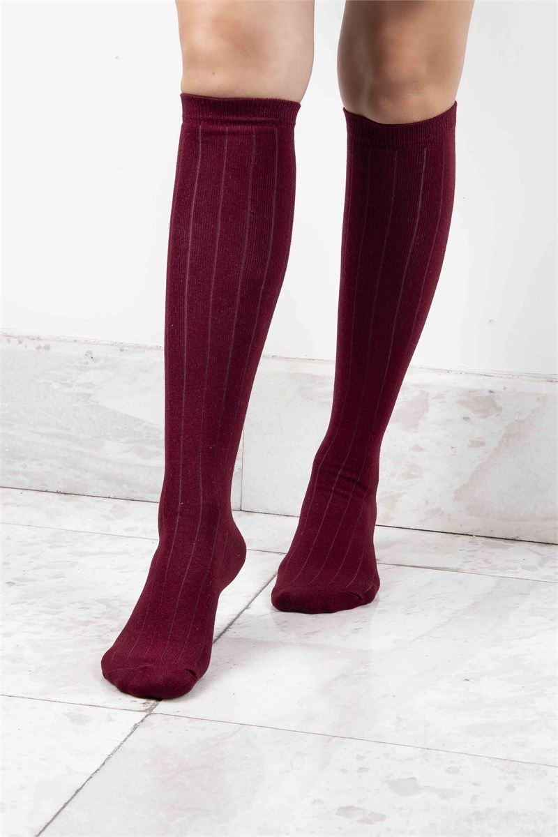 BROSS WOMEN KNEE-HIGH SOCKS 