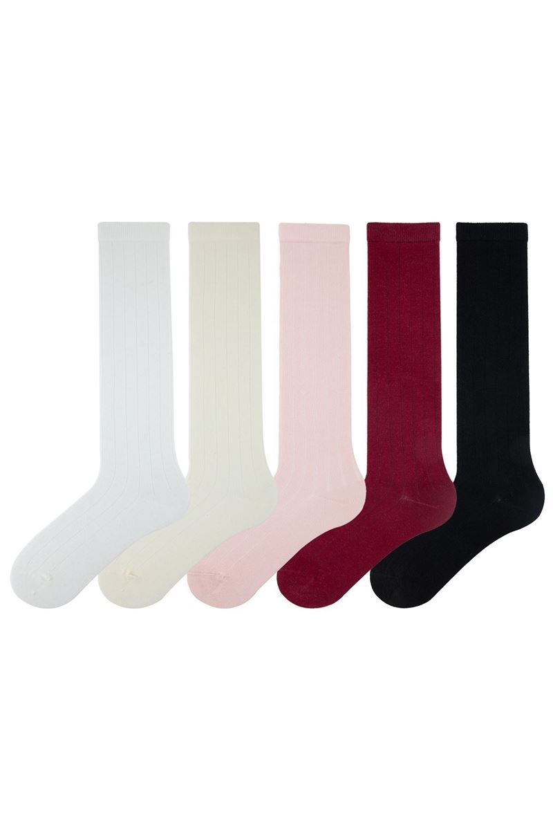 BROSS WOMEN KNEE-HIGH SOCKS ASORTY