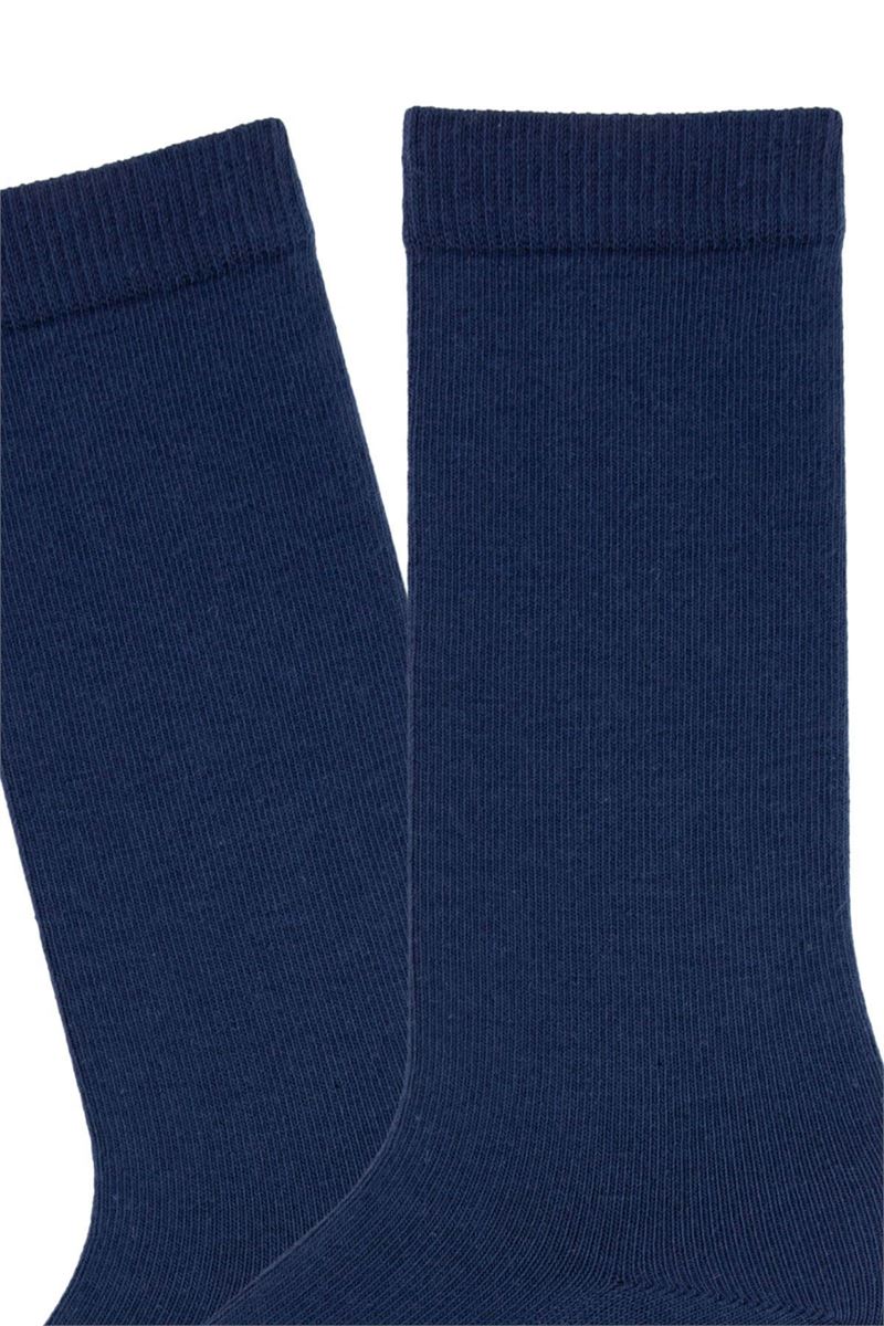 BROSS SIMPLE GIRLS  KNEE-HIGH SOCKS NAVY BLUE