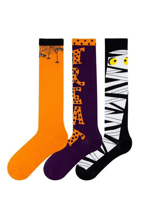 Women Halloween Knee High Socks 12