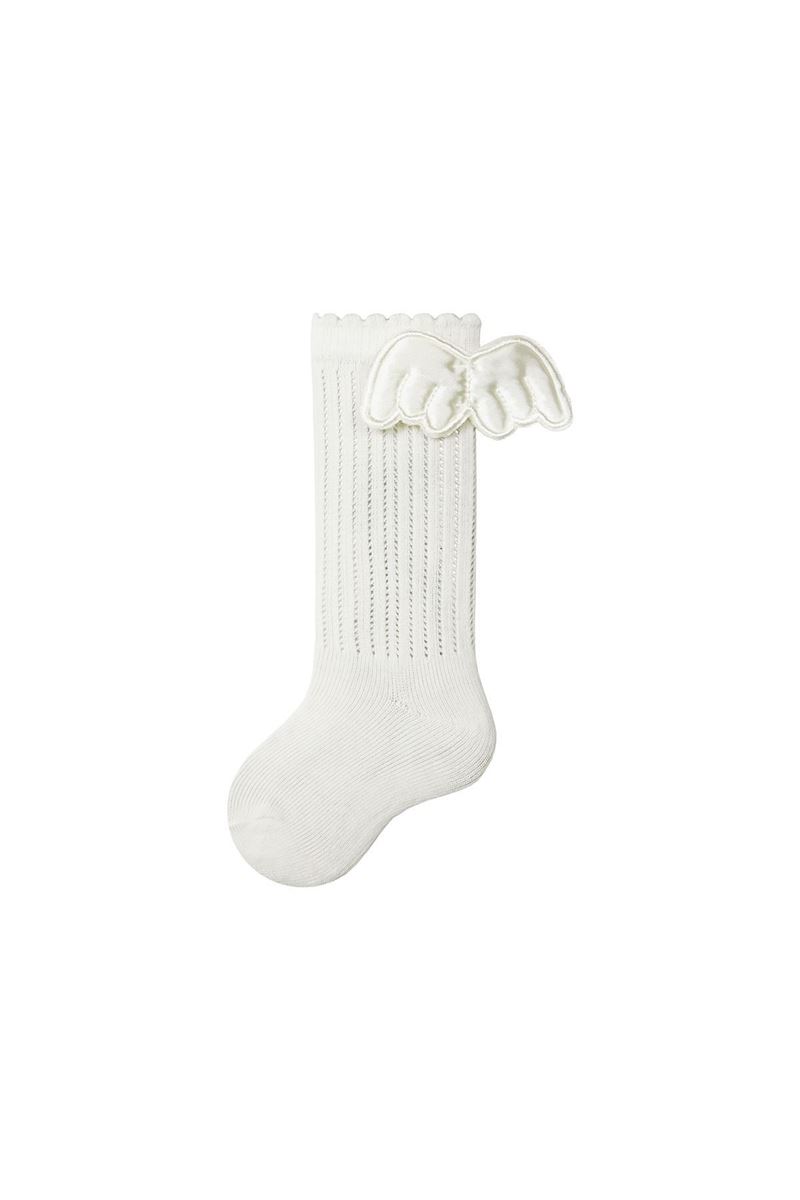 BROSS NET BABY GIRLS SOCKS WITH WING ACCESSORY ASORTY