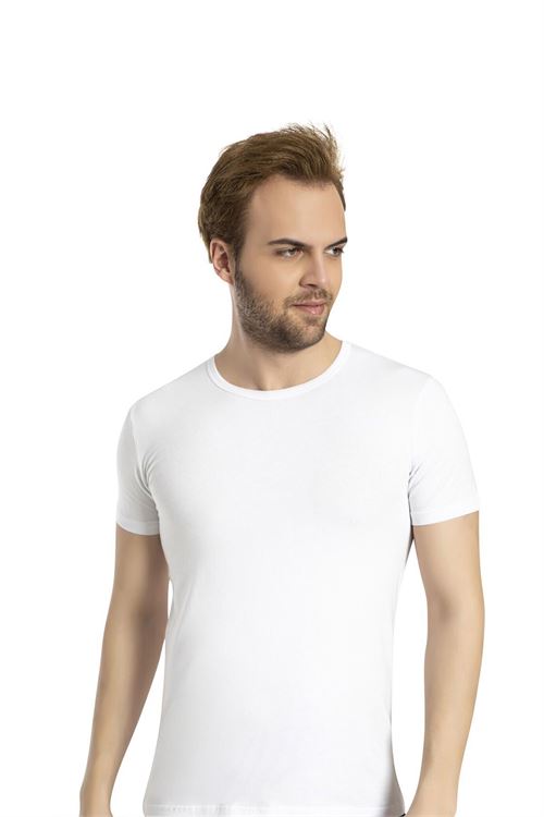 Men Lycra Crew-Neck T-Shirt 6