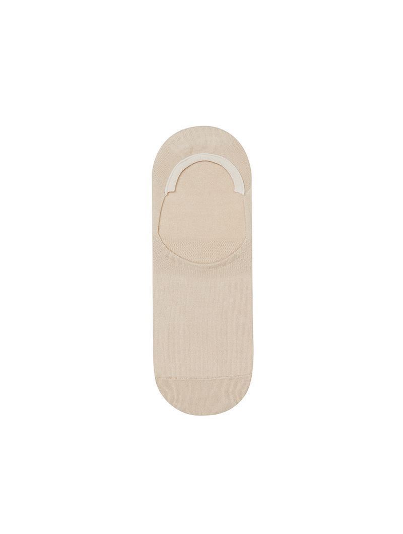BROSS SIMPLE NON-SLIP PATTERNED CLOSED MEN S INVISIBLE S BEIGE