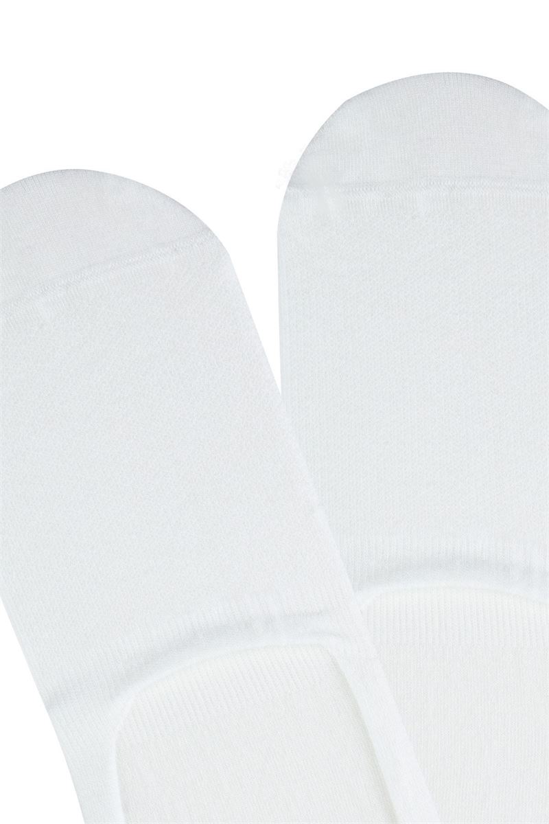 BROSS SIMPLE NON-SLIP PATTERNED CLOSED MEN S INVISIBLE S WHITE