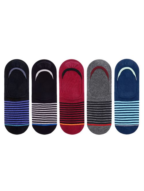 Ringed Mens Unvisible Socks 12