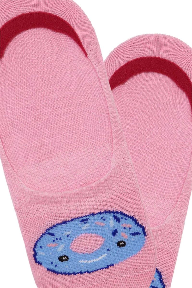 BROSS DESSERT PATTERNED GIRLS NO SHOW SOCKS ASORTY