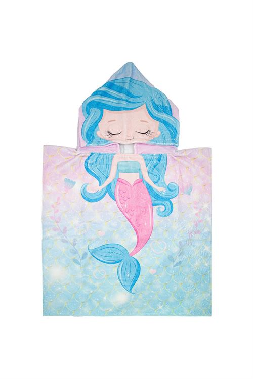 Bross Mermaid Pattern Beach Towel 60X60 3