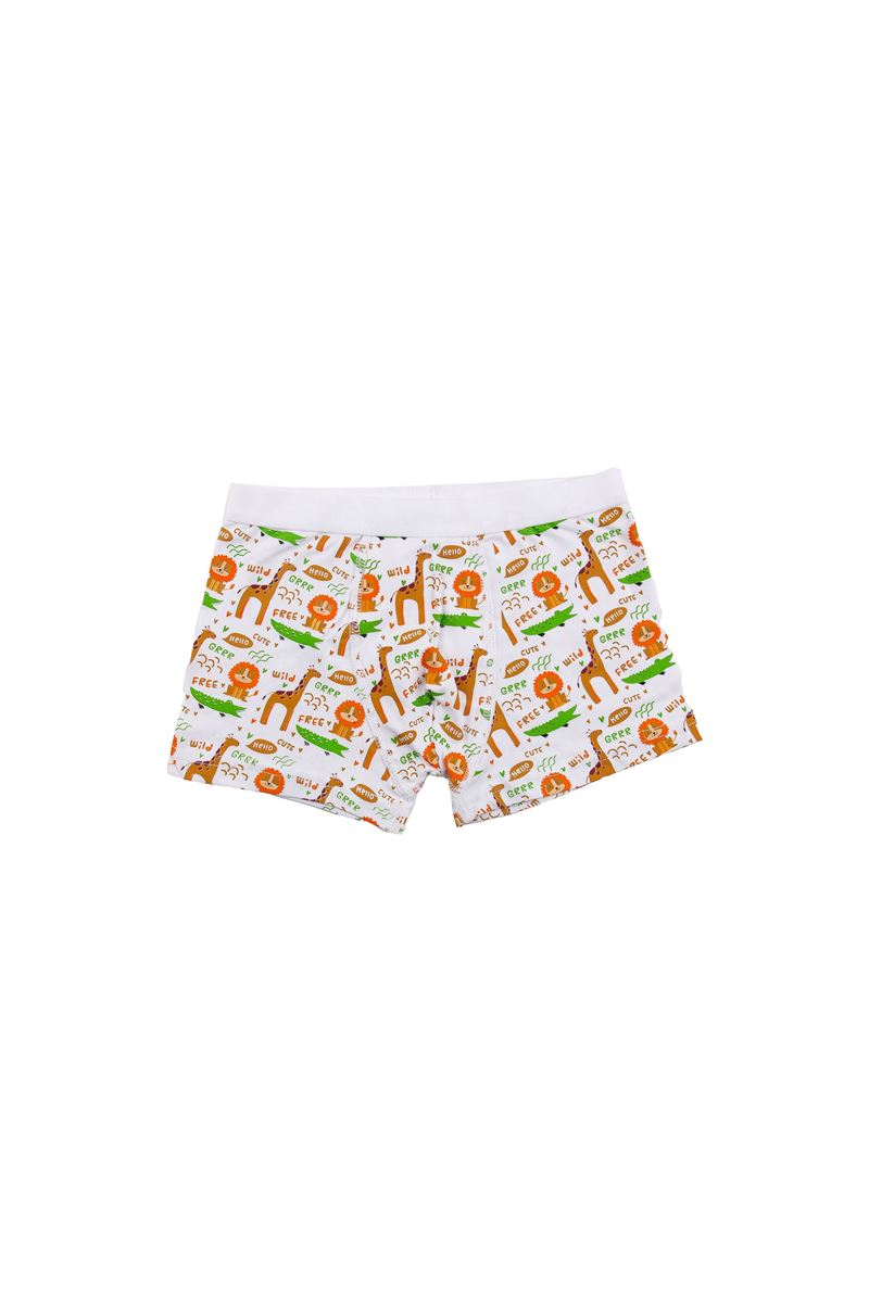 BROSS BOYS' LEON VEST BOXER PACK WHITE