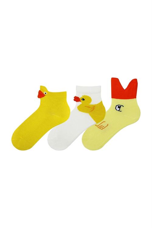 3D Duck Patterned Boys Mid-Calf Socks 12