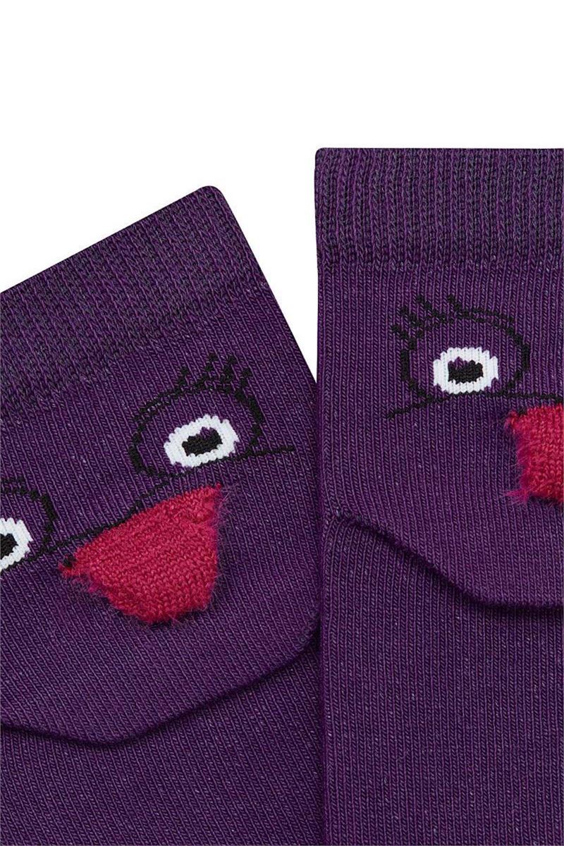 BROSS 3D COLORFUL BIRD PATTERNED BOYS SOCKS ASORTY