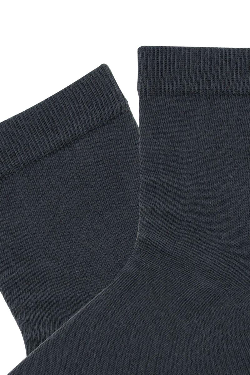 BROSS SIMPLE MEN S SHORT STOCKING SOCKS ANTHRACITE