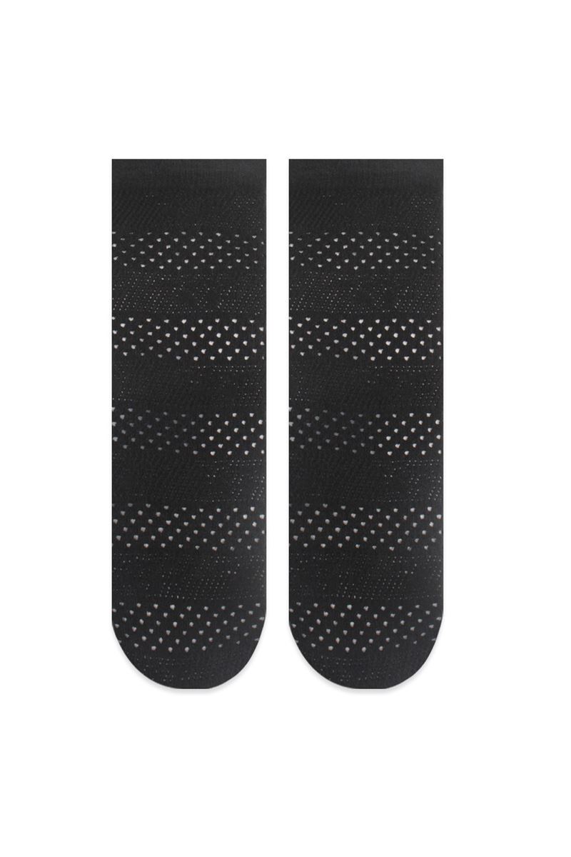 BROSS NETTING GIRLS SOCKS BLACK