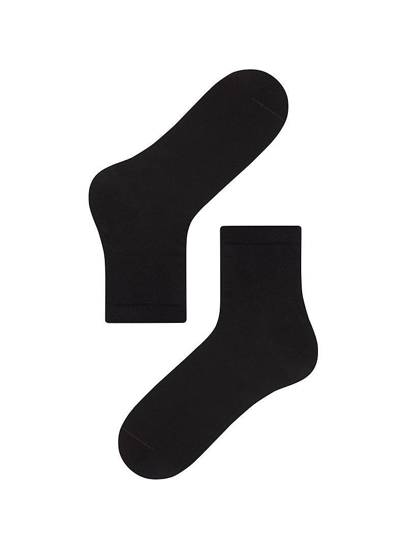 BROSS SIMPLE MEN S SHORT STOCKING SOCKS BLACK