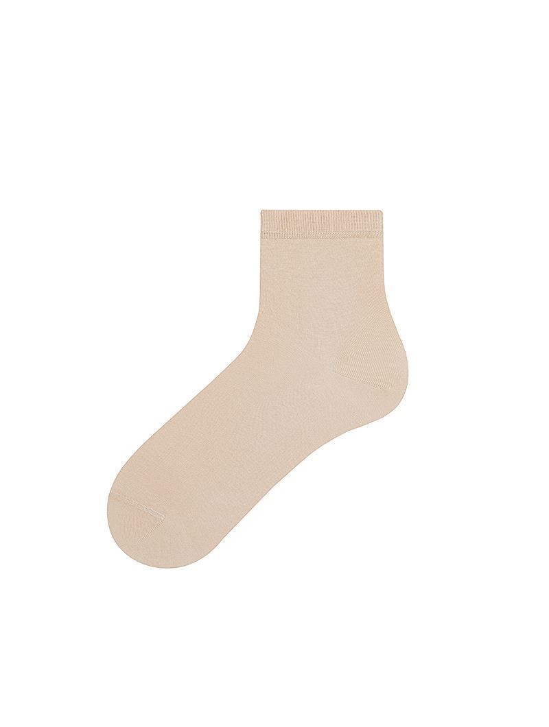 BROSS SIMPLE MEN S SHORT STOCKING SOCKS BEIGE