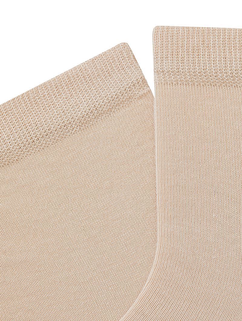 BROSS SIMPLE MEN S SHORT STOCKING SOCKS BEIGE