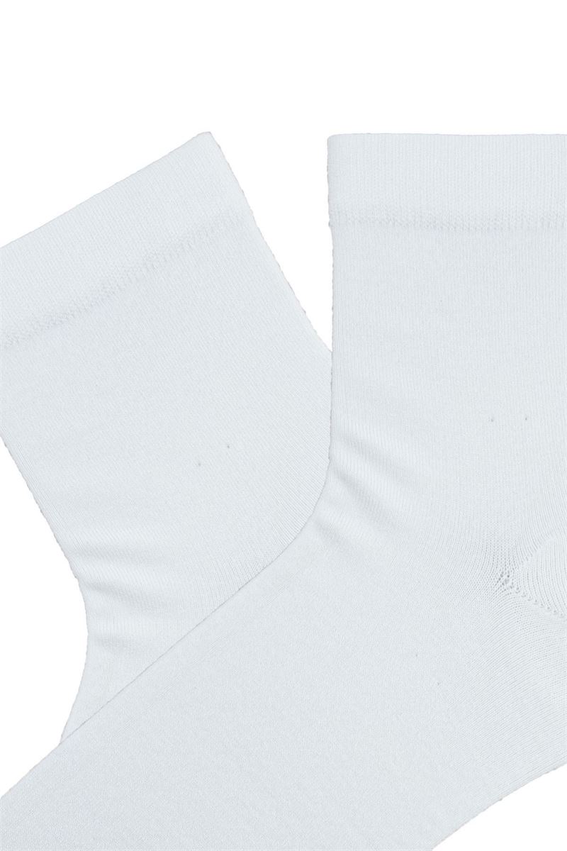 BROSS SIMPLE BAMBOO MEN S SHORT STOCKING SOCKS WHITE