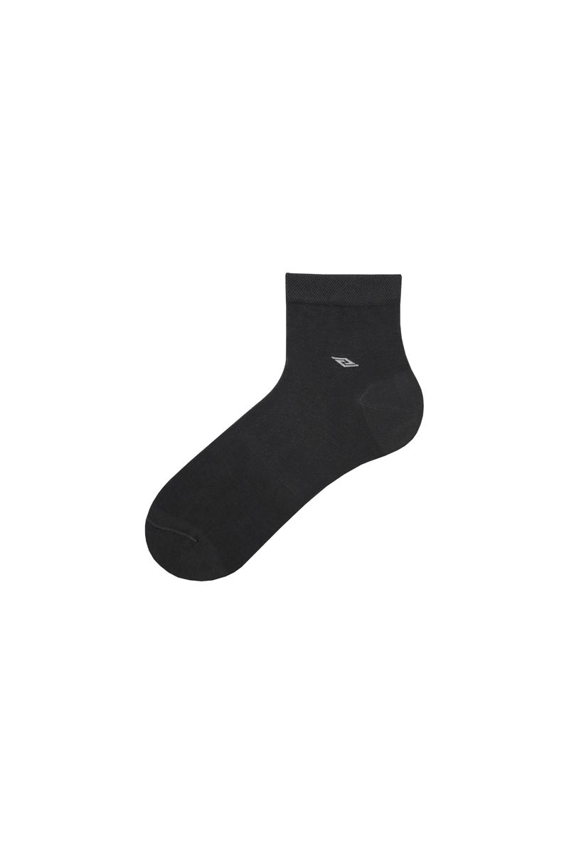 BROSS MEN S SHORT STOCKING SOCKS WITH HIGH COTTON RATIO BLACK