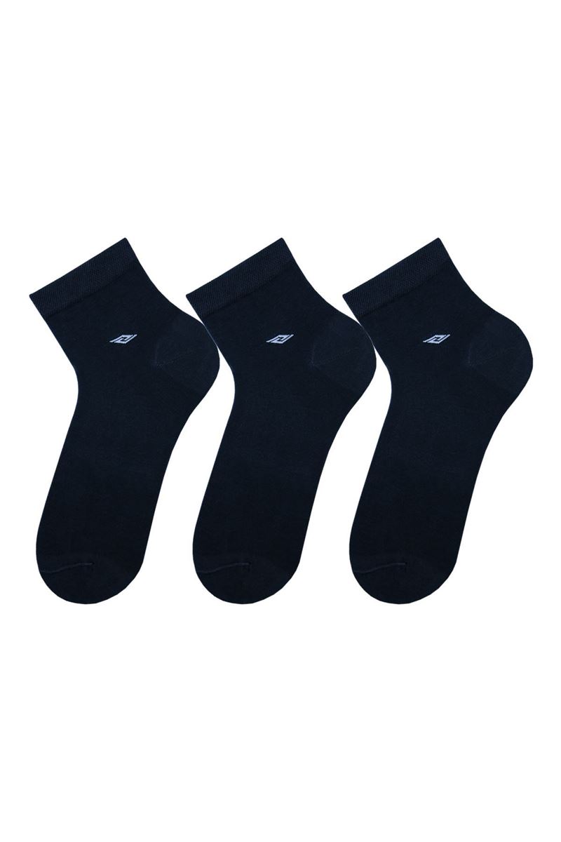 BROSS MEN S SHORT STOCKING SOCKS WITH HIGH COTTON RATIO NAVY BLUE