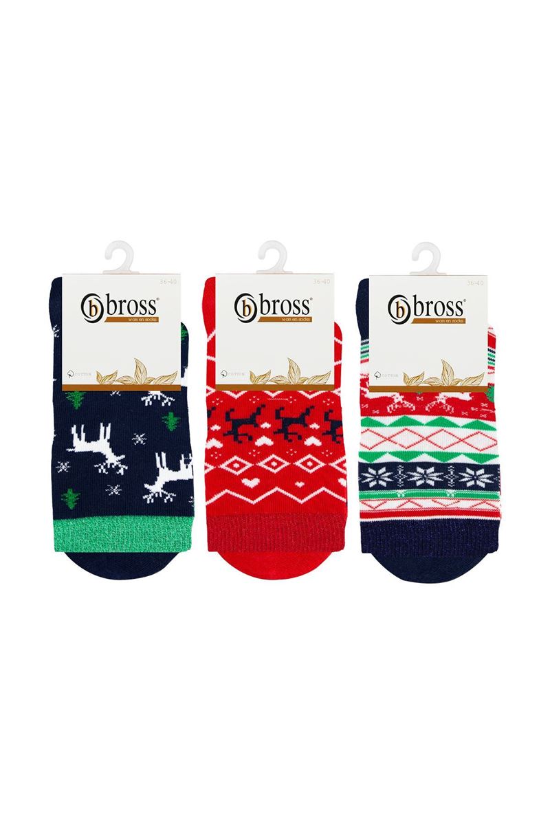 BROSS WOMEN WINTER SOCKS ASORTY