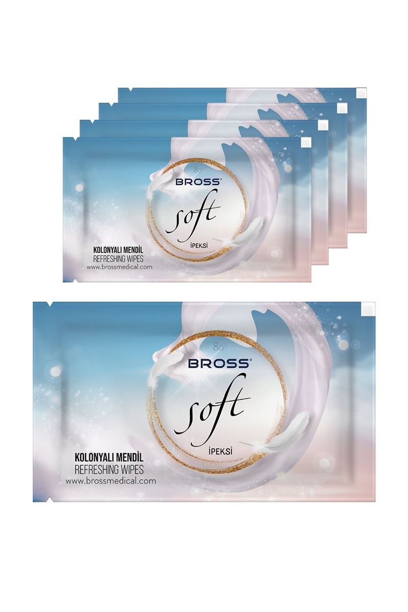 BROSS SOFT WET WIPES ASORTY