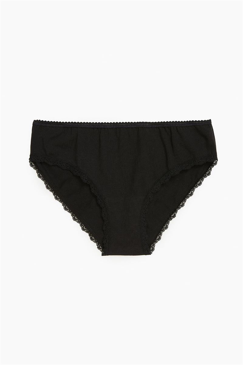 Wholesale Yacht & Smith Womens Cotton Lycra Underwear Black Panty Briefs In  Bulk, 95% Cotton Soft Size Small