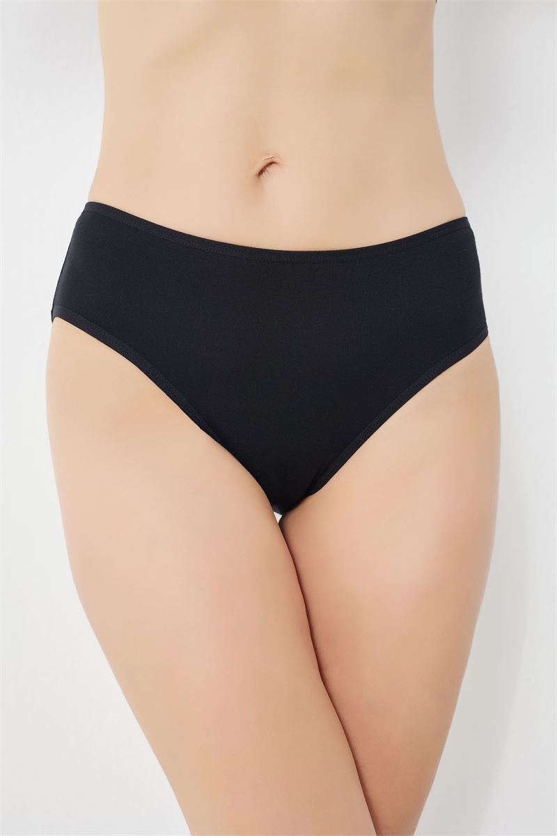 BROSS WOMEN LYCRA BAMBOO PANTIES BLACK