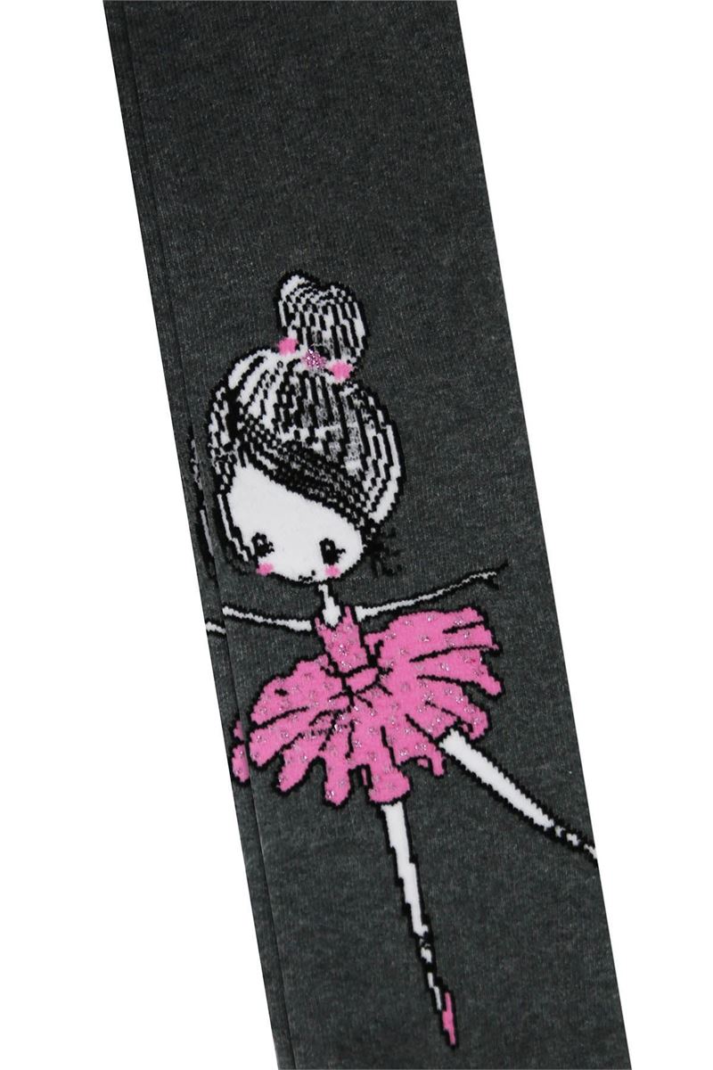 BROSS BALLERINA PATTERN GIRL TERRY TIGHTS ASORTY