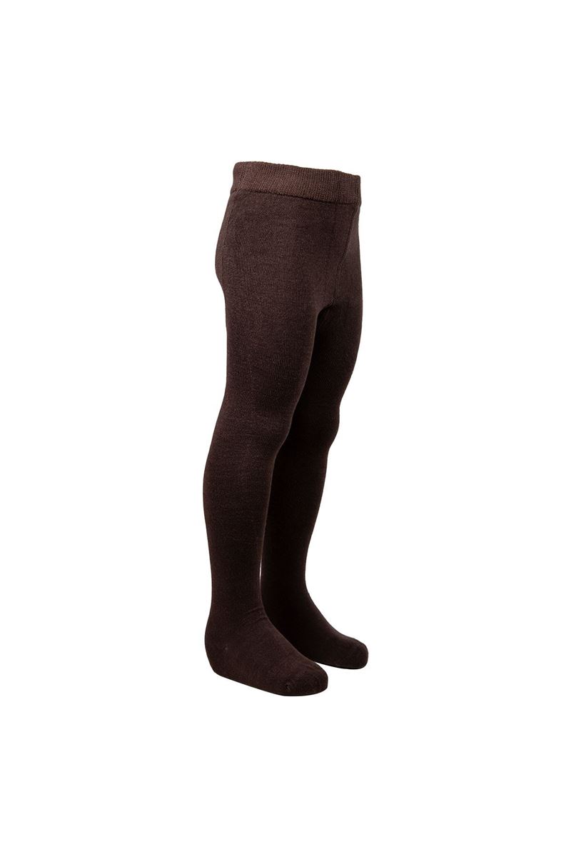 BROSS SIMPLE KIDS  TIGHTS BROWN