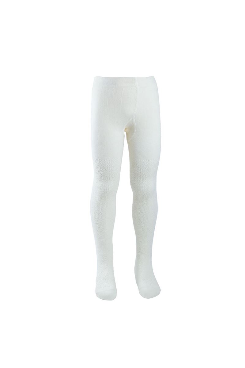 BROSS GIRL NETTING TIGHTS WHITE