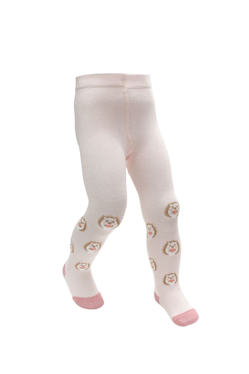 BROSS HEDGEHOG PATTERNED BABY GIRLS  TIGHTS ASORTY