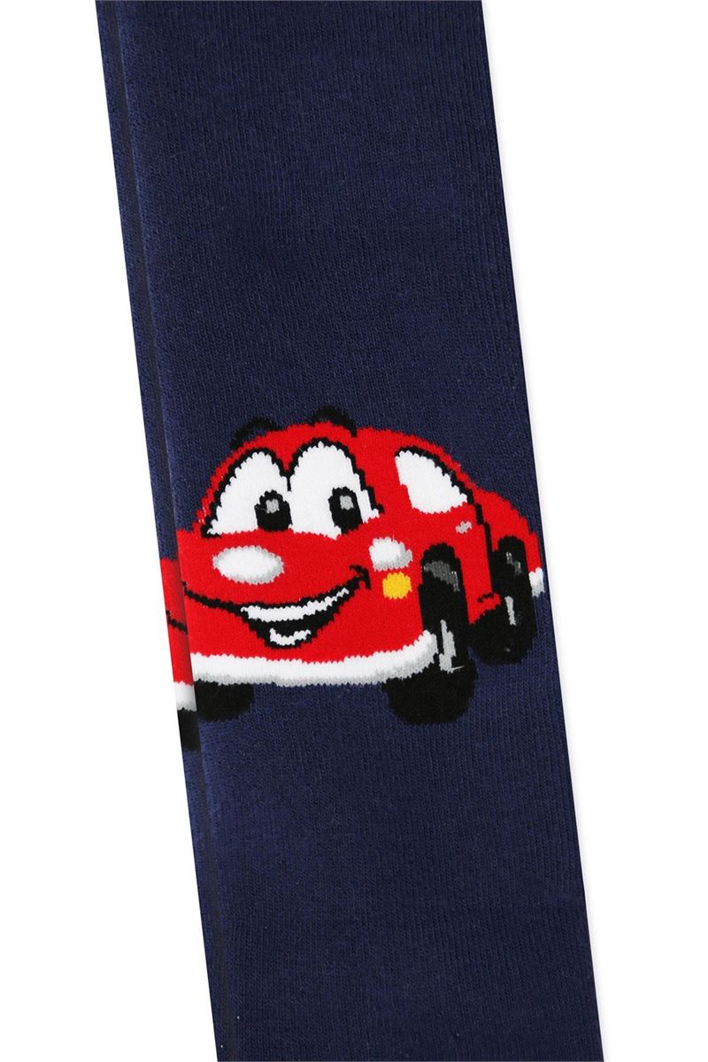 BROSS AUTOMOBILE PATTERN BABY BOY TERRY TIGHTS ASORTY